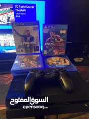 1 بلاستيشن4 مع4 سيديات وكل الأسلاك