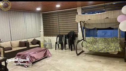 6 شقة أرضية مميزة للبيع في خلدا 150م مع ترس امامي بقرميد تشطيب سوبر ديلوكس بسعر مغري