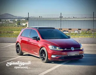  1 فولكسفاغن جولف  MK7.5  فل الفل فتحة سقف بانوراما بنزين 1500cc اتوماتيك-2020  نخب