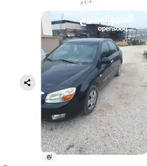  1 كيا سيراتو نظيفة جدا 2007