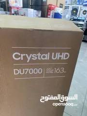  4 شاشه سامسونج 65 بوصه سمارت فوركي اصدار 2024  موديل DU7000 سعر حرق توصيل داخل عمان
