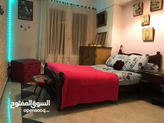  7 شقه مفروشه للايجار حي السفارات المنطقه الحره