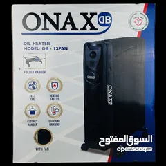  1 مدفأة كهربائية زيتية  ماركة  ONAX