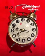  8 ساعات منبهه قديمة. خصم 20٪؜ على الاسعار الموجودة على الصور والتفاصيل في الوصف.