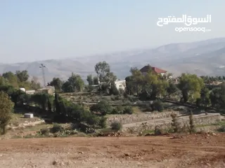  2 اجمل قطعة ارض للبيع جرش عنيبه المرامح 4670متر مفروزه ومستسله ومطله ومنبسطه