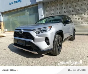  2 Toyota RAV4 Hybrid 2020 XSE lithium battery /فحص اتوسكور b+/ بانوراما اعلى صنف