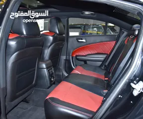  11 Dodge Charger SRT8 ( 2013 Model ) in Black Color GCC Specs