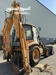  11 حفارة شيول باك لودر Backhoe Loader جي سي بي Hyundai JCB