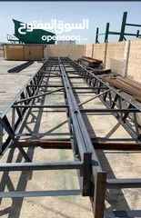  7 تصنيع المنشآت المعدنية للمصانع والبرجولات المعدنية والخزانات المعدنية  steel structures