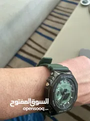  5 ساعة كاسيو الاصليه موديل GM-2100 جديده بالكرتونه