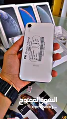  5 بأقل سعر : iPhone XR 128gb هواتف نظيفة جدا بدون اي شموخ أو مشاكل بحالة الوكالة مع ضمان و ملحقاتها