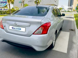  5 **BANK LOAN AVAILABLE FOR THIS CAR**  NISSAN SUNNY SV  Year-2019  Engine-1.5L  V4-Silver