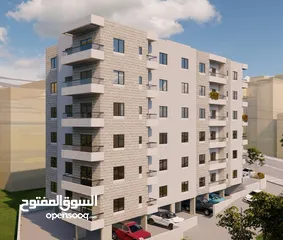  2 شقق قيد الانشاء والتسليم اول السنة مشطب