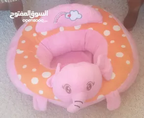  5 كرسي اطفال اوروبي 15 وكنبايه تعليم الجلوس لون زهري ب5
