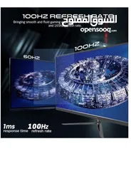  5 شاشة ألعاب 22 بوصة،FHD 1080P هرتز100 1920x1080 تنفع لسوني أو البي سي جديده ما نفتح الكرتون