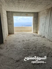  3 شقه عظم للبيع في أجمل مواقع نابلس الغربيه مع إمكانية التشطيب بإشراف هندسي كامل