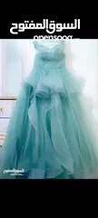  1 فستان باربي أكثر من رائع موديل حديث لون فيروزي