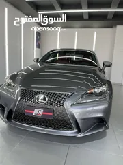  4 لكزس IS250 F sport 2015