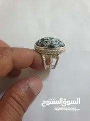  3 خاتم بحجر مراد الافغاني