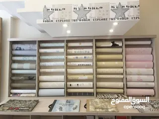  1 ورق جدران أوروبي فاخر بتصاميم عصرية