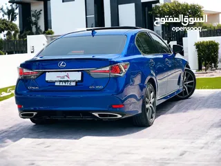  4 LEXUS  GS-350  F-SPORT V6  3.5L  2017 GCC 0% DOWNPAYMENT