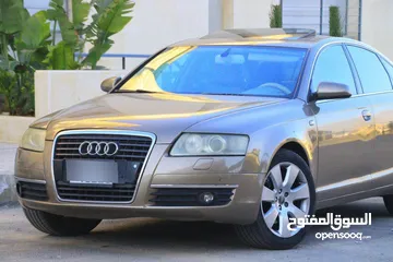  5 Audi A6 2009 وارد شركة نقل فل كامل فحص نظيف بسعر 7200