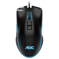  7 ماوس جيمنج mouse AOC GM100 GAMING MOUSE من اه او سي    2400 دب اي 