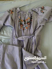  2 فستان مخطط عملي