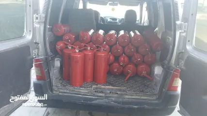  2 Fire Extinguishers - الطفاية- طفاية حريق - طفايات الحريق