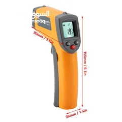  4 ميزان حرارة لايزر (ليس طبي) ZOYI Digital Precise Handheld Infrared Temperature L