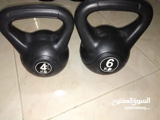  3 Gym workout equipment