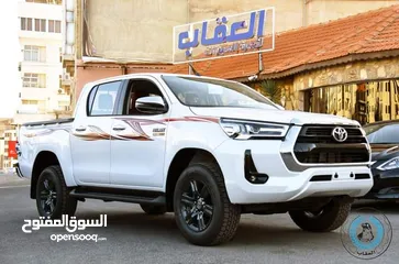  2 لون لؤلؤي تويوتا Toyota Hilux 2023