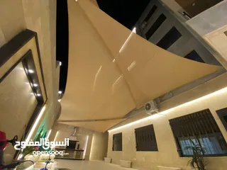  1 شوادر ومظلات خارجية واشرعة وبيرجولا وجميع مستلزمات التظليل الخارجي تنجيد مراجيح واطقم راتان