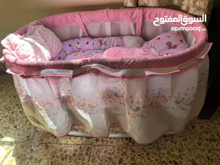  3 كركوت اطفال وسرير اطفال