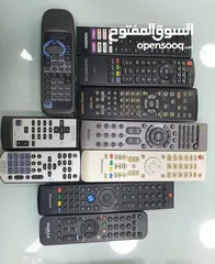  5 ريموتات اصلية مستعمله للبيع