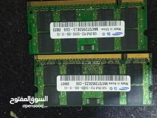  3 رامات لاب توب ddr2. ddr3  ddr4