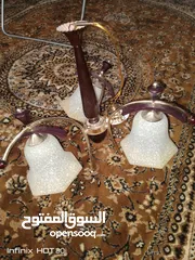  1 ثريات عدد 6 بسعر خيالي شغالات ولا فيهم اشي 40دينار والشراء ما بقصر معه