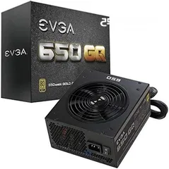  1 EVGA 650 GQ, 80+ GOLD 650W, Semi Modular  NEW