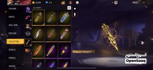  20 Free fire acc for sale-حساب فري فاير  للبيع ((يلي حاب يستفسر يشوف الوصف))