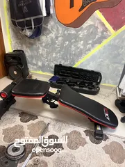  4 80 كيلو + بنش + بار+2دامبل + حبلين مقاومه