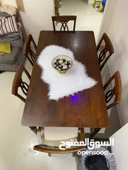  2 طاولة 6 اشخاص