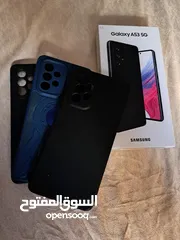 3 Samsung Galaxy A53 5G     بحالة الوكالة سامسونج