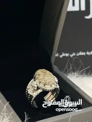  1 خواتم رجاليه صياغه عمانيه بأحجار كريمه ومتميزه