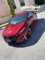  3 Toyota Prius prime plug-in Hybrid موديل 2017 بطارية ليثيوم فل كامل اعلى صنف