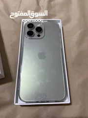  6 İphone 16 pro max   صيني  جديد  ( تم فتح العلبه لتصوير )فقط مساحه 1تيرا  مع كفر شفاف