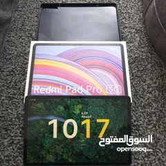  2 Redmi pad pro 5g الجهاز بحالة الوكاله للبيع او للبدل على هاتف
