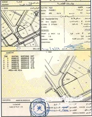  1 ارض سكنية كورنر للبيع في مرتفعات بوشر الضباط