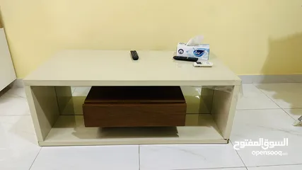  1 Coffee Table with both side drawer