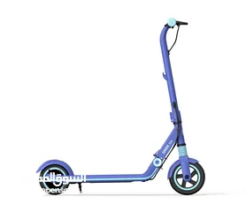  2 Segway Ninebot eKickScooter Zing E8 for Kids - blue  - Kids scooter - سكوتر أطفال