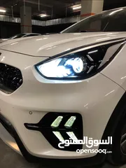  25 كيا نيرو هايبرد موديل 2020 وارد كوري كرت ابيض